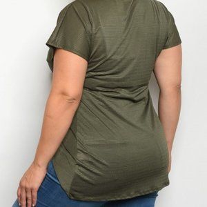 OLIVE PLUS SIZE TOP